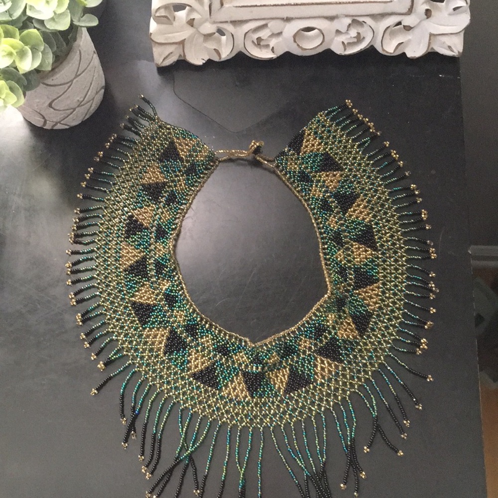 Beautiful beaded necklace